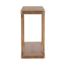 Console Table & Bottom Shelf - Walnut by HouseOfZazla