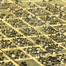 Vintage Map of Hastings, Minnesota 1867