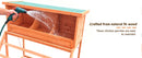 3-in-1 Nesting Boxes for Chickens with Perch and Swing by HouseOfZazla