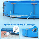 690/978/1158/1617 Gal Outdoor Family Swimming Pool with Metal Frame by LJGDeals