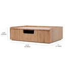 Bamboo Slim Charging Station & Storage Drawer Combo | Tiered Device Organizer & Desktop Caddy by MobilevisionUS