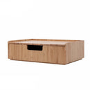 Compact Bamboo Desktop Drawer | Stackable Eco-Friendly Office Organizer by MobilevisionUS