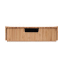 Compact Bamboo Desktop Drawer | Stackable Eco-Friendly Office Organizer by MobilevisionUS