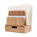 Bamboo 5 Slot Organizer & Drawer Combo by MobilevisionUS