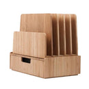 Bamboo 5 Slot Organizer & Drawer Combo by MobilevisionUS