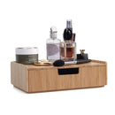 Compact Bamboo Desktop Drawer | Stackable Eco-Friendly Office Organizer by MobilevisionUS