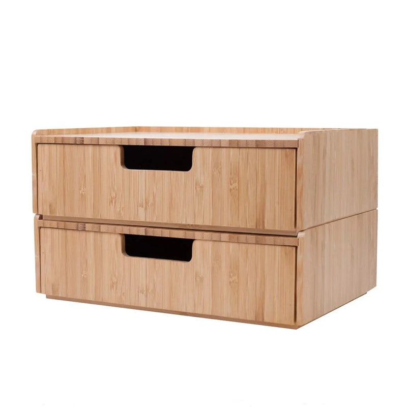 Bamboo Drawer 2 PC Set