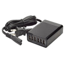 Bamboo 10 Port Charging Station with 2 Powermod 6 Port USB Chargers by MobilevisionUS