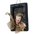 Halloween Hanging Animated Zombie Prisoner Decoration Sound-Activated by LJGDeals