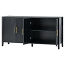 Accent Storage Cabinet Sideboard Wooden Cabinet with Metal Handles for Hallway, Entryway, Living Room, Bedroom