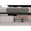 Ceres - Metal Bed With Wood Headboard & Footboard by HouseOfZazla