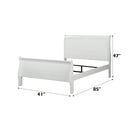 Louis Philippe - Sleigh Style Bed by Unique Piece Furniture