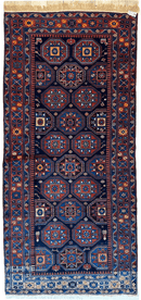 1880's Antique Shirvan 5x10 Area Rug