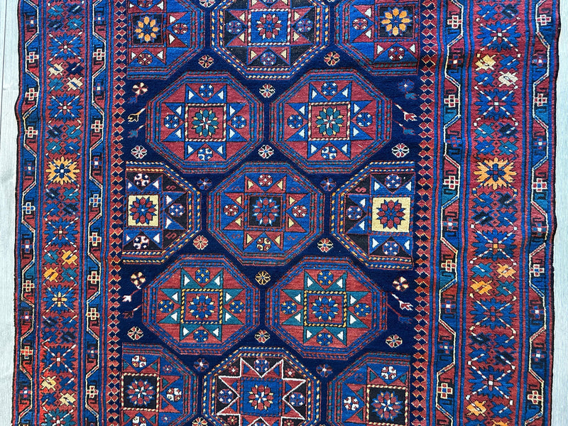 1880's Antique Shirvan 5x10 Area Rug