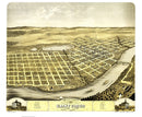 Vintage Map of St. Cloud, Minnesota 1869