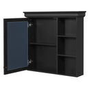 Wall Mounted Bathroom Medicine Cabinet With Mirror And Adjustable Storage With Soft Close Hinges by Unique Piece Furniture