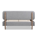 Diego - Low Upholstered Platform Bed by HouseOfZazla