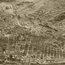 Vintage Map of St. Paul, Minnesota 1887