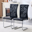 Elegant Design Upholstered Dining Chairs by HouseOfZazla