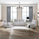 Eastre - Power Motion Sofa With USB Port - Beige Chenille by Unique Piece Furniture