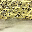Vintage Map of Stillwater, Minnesota 1870