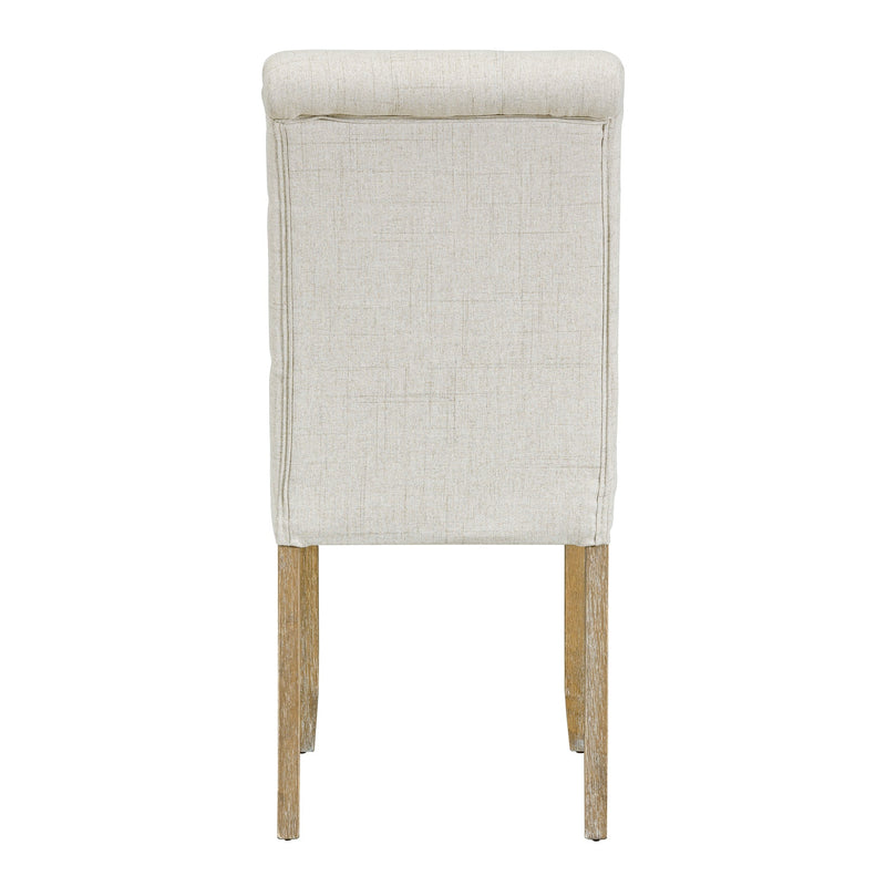 6-Piece Retro Rectangular Dining Table Set, Table with Unique Legs and 4 Upholstered Chairs & 1 Bench for Dining Room and Kitchen (Natural Wood Wash)