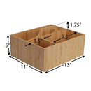 Bamboo Multi Purpose Caddy with Handle by MobilevisionUS