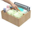 Bamboo Multi Purpose Caddy with Handle by MobilevisionUS