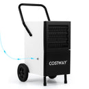 189 Pints Commercial Dehumidifier with Built-in Water Pump-Black by LJGDeals