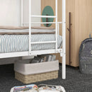 Space Saving Bunk Bed With Metal Frame And Ladder by Unique Piece Furniture