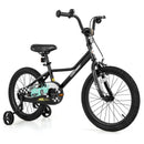 18 Inch Kids Bike Adjustable for 4-8 Years Old with Low-Step Frame by LJGDeals