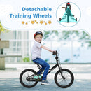 18 Inch Kids Bike Adjustable for 4-8 Years Old with Low-Step Frame by LJGDeals