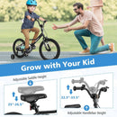 18 Inch Kids Bike Adjustable for 4-8 Years Old with Low-Step Frame by LJGDeals