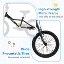 18 Inch Kids Bike Adjustable for 4-8 Years Old with Low-Step Frame by LJGDeals