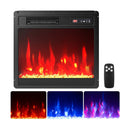 18 Inch Electric Fireplace Insert Fireplace Heater with Overheat Protection by LJGDeals