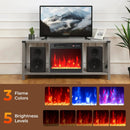 18 Inch Electric Fireplace Insert Fireplace Heater with Overheat Protection by LJGDeals