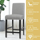 25 Inch Kitchen Chairs w/ Rubber Wood Legs by LJGDeals