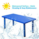 Kids Plastic Rectangular Learn and Play Table by LJGDeals