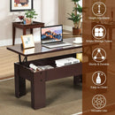 Lift Top Coffee Pop-UP Cocktail Table by LJGDeals