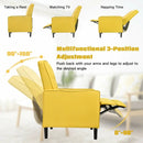 Mid-Century Push Back Recliner Chair by LJGDeals