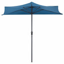 9Ft Patio Bistro Half Round Umbrella by LJGDeals