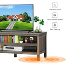 3-Tier TV Stand Console Cabinet for TV's up to 45 Inch with Storage Shelves by LJGDeals