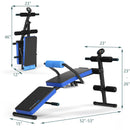Adjustable Sit Up Bench with LCD Monitor by LJGDeals
