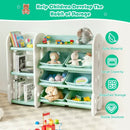 Kids Toy Storage Organizer with Bins and Multi-Layer Shelf for Bedroom Playroom by LJGDeals