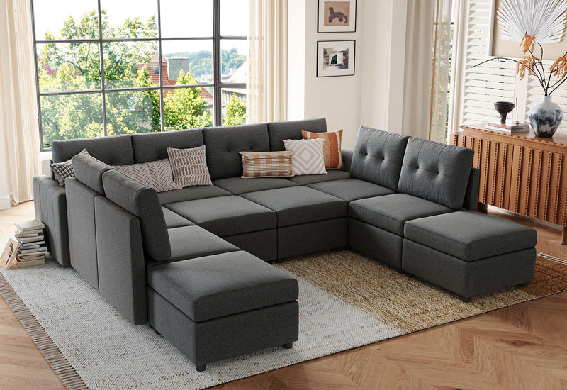 RUBIK III 8 Seats with 4 Ottomans
