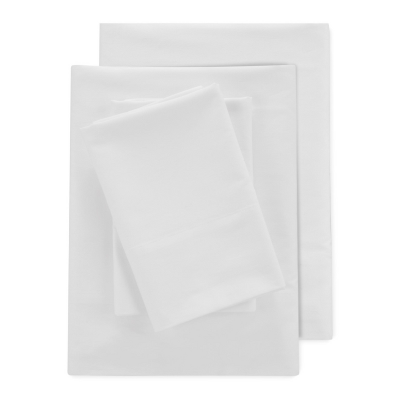 Clean Design Home® Supima™ Cotton Percale Sheet Set-Solid Color