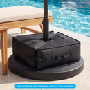 18.5" Square Umbrella Base Weight with Weatherproof Fabric by LJGDeals