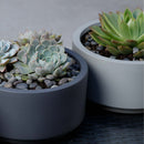 7 inch Charcoal Fiberstone Ceramic Pot