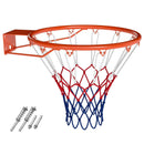 18" Basketball Rim Heavy Duty Wall Mounted Basketball Rim Goal Replacement by LJGDeals