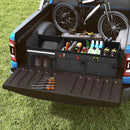 18 Gal Car Trunk Organizer with Lid 3-Compartment Portable Storage Box-Black by LJGDeals